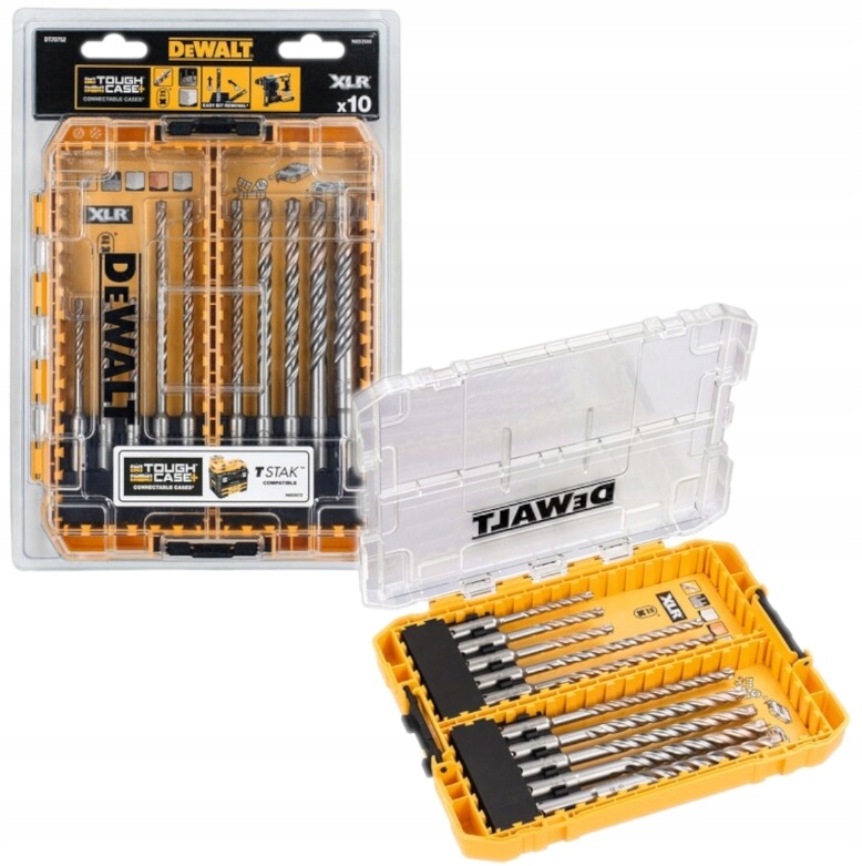 Sada vrtákov do betónu DeWalt DT70752 10 ks.
